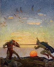 Битва Мордреда и Артура на Каммланском поле